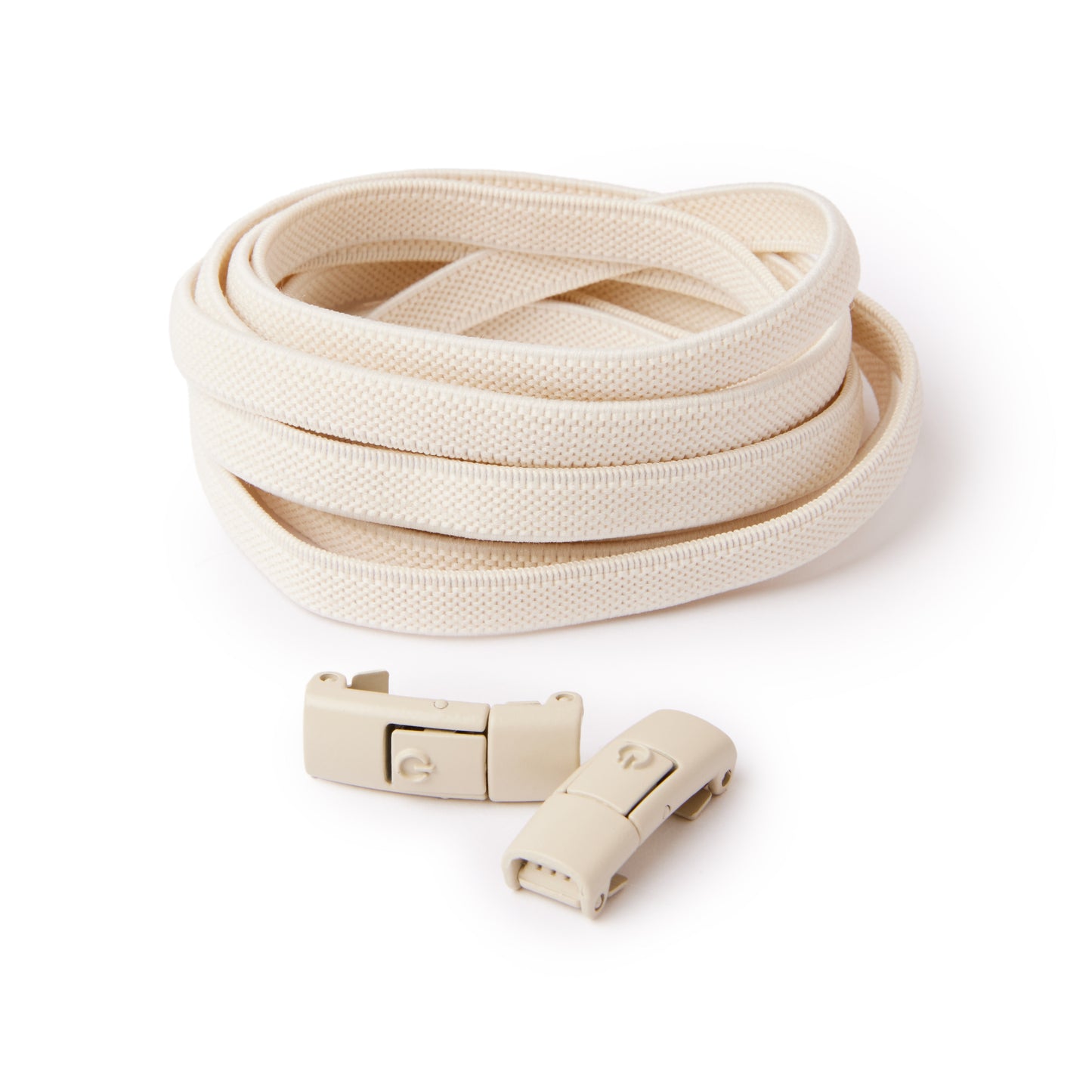 Beige Original No-Tie Shoe Laces