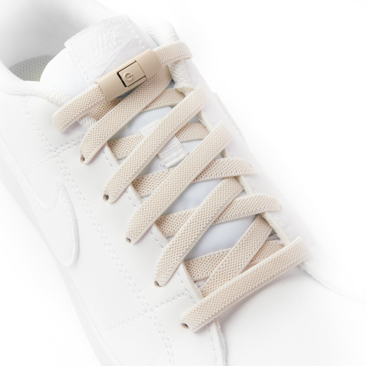 Beige Original No-Tie Shoe Laces