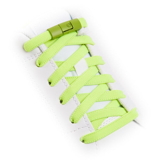 Fluorescent Green Original No-Tie Shoe Laces