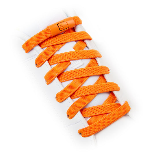 Orange Original No-Tie Shoe Laces